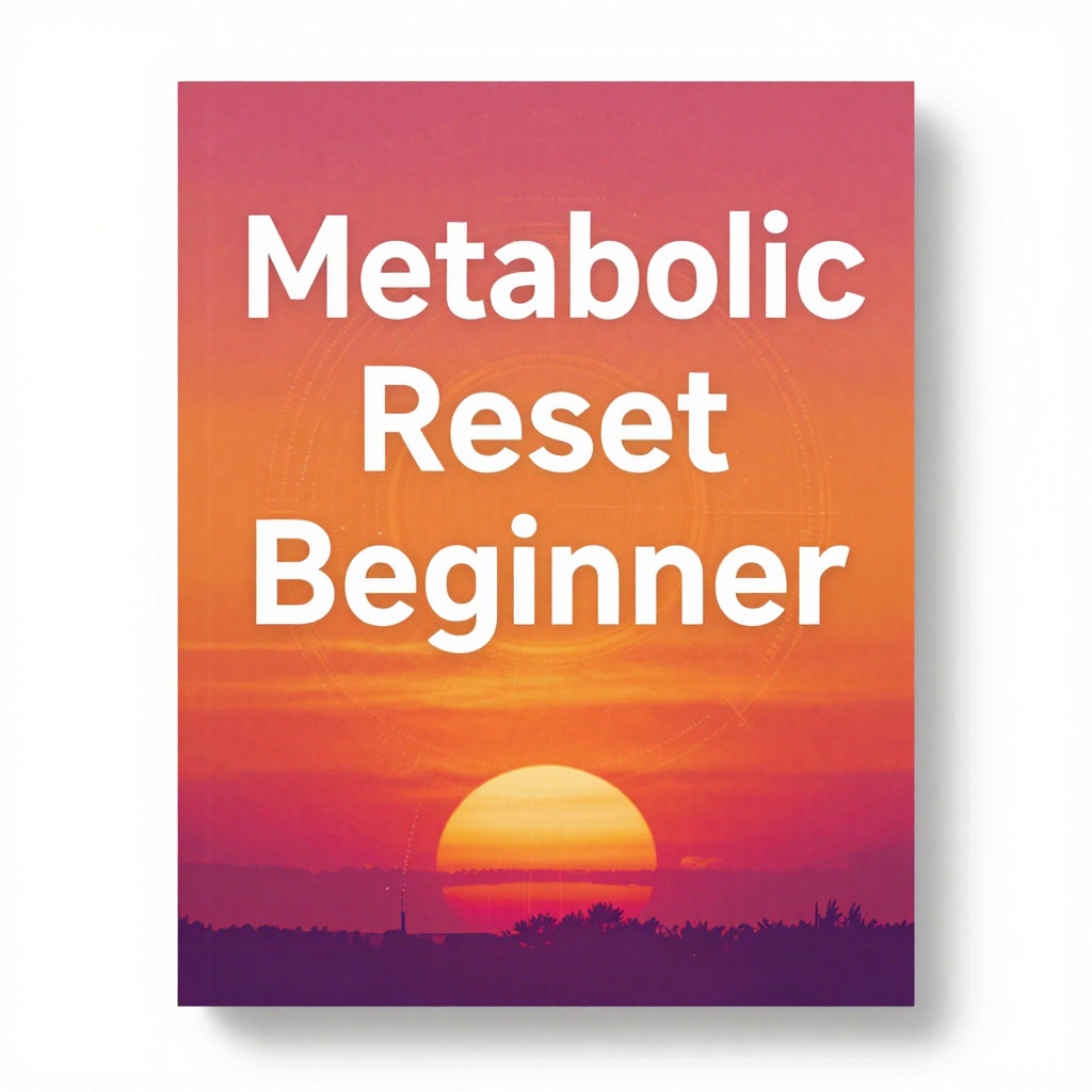 Metabolic reset Beginner : absolute basics explained crash course