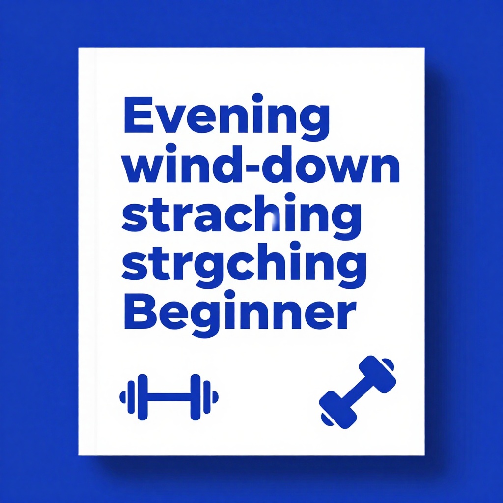 Evening wind-down stretching Beginner : the essential basics detailed plan